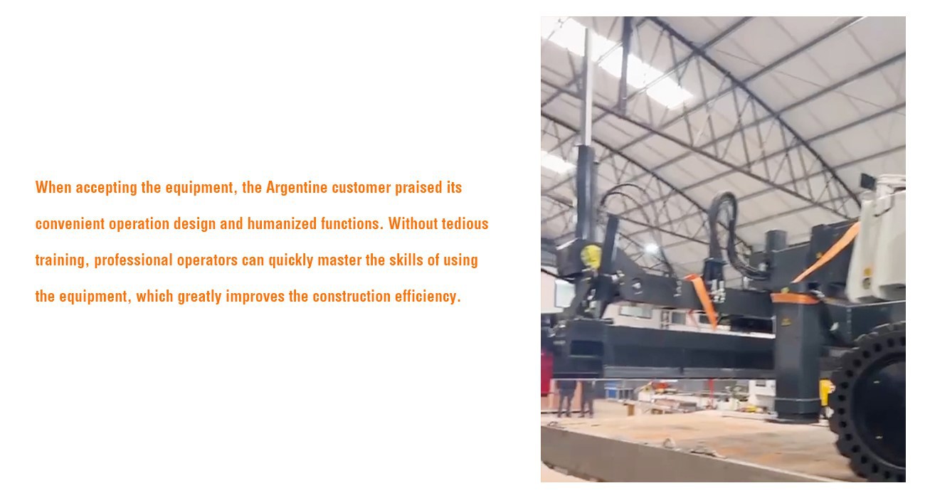 Delivered To Argentina, Highly Praised By Overseas Customers 4 In-Depth Service Follow-Up Layout Of International Territory