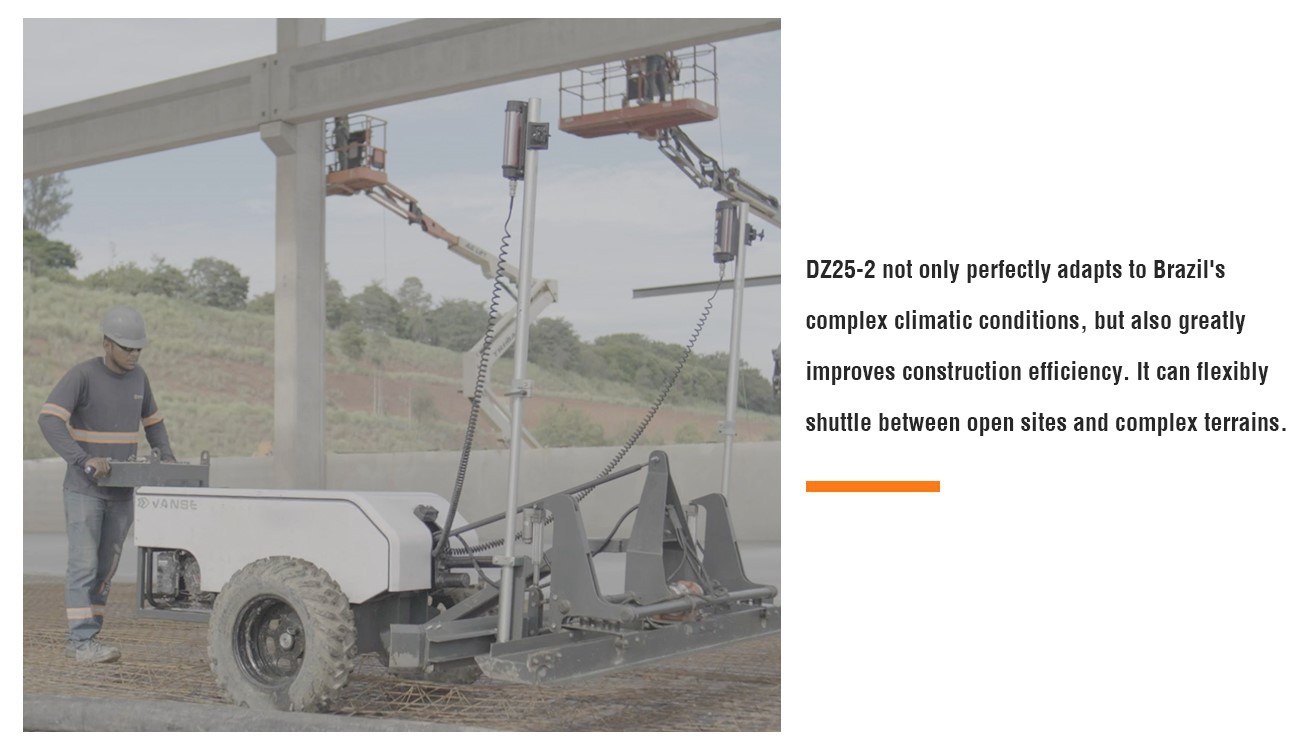 Insights From Our Dealer 2 DZ25-2 concrete laser leveling machine