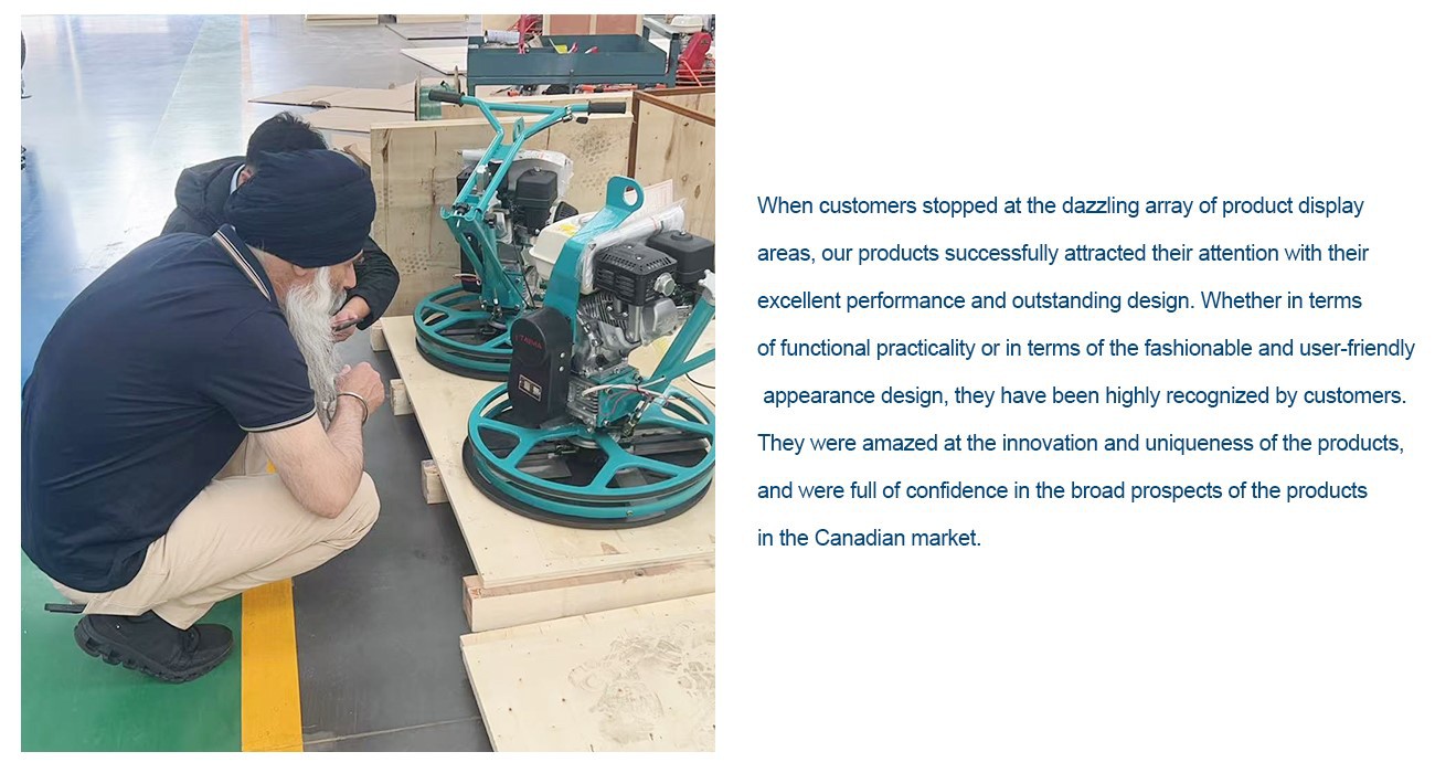 Canadian Customers Visit 2 Shandong Vanse Machinery Technology Co Ltd