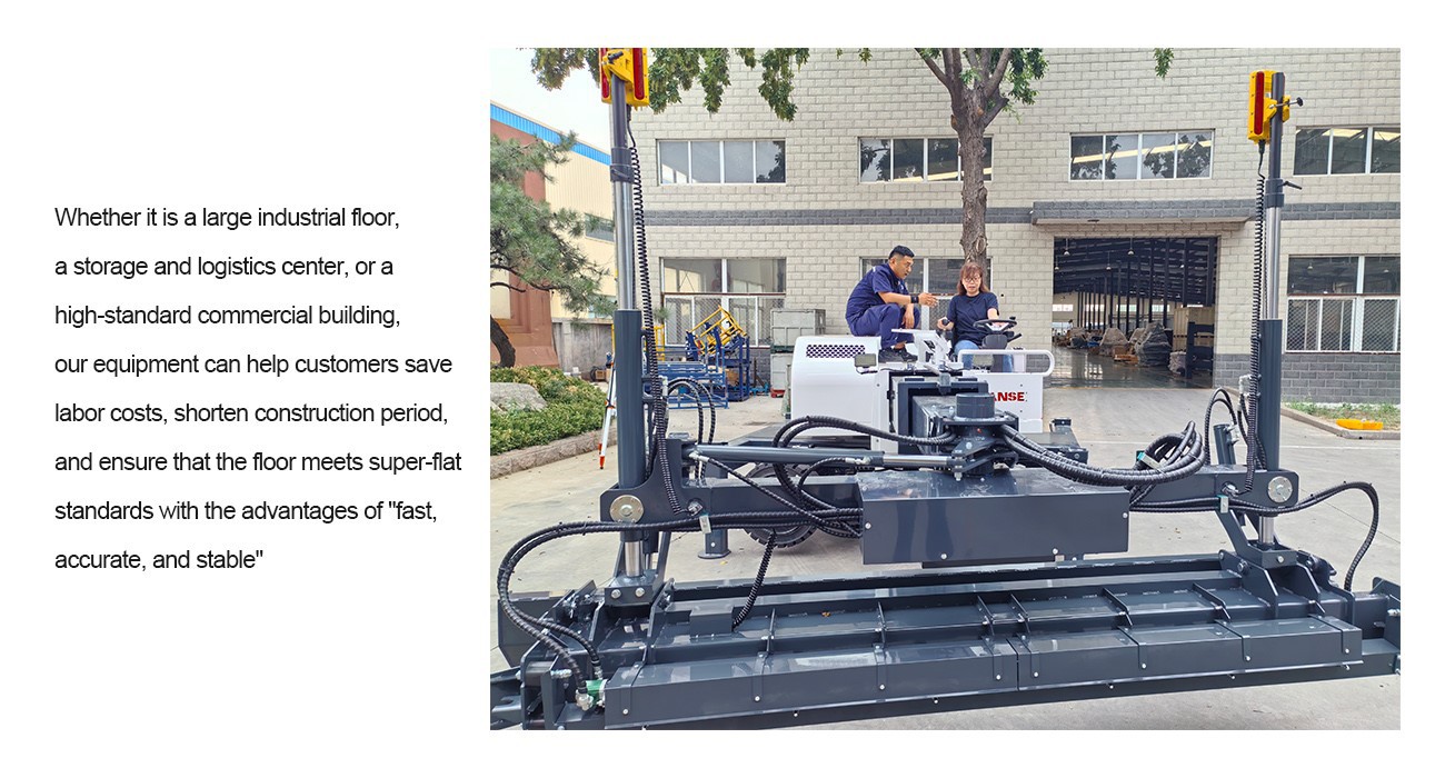Singapore Customers Visit Shandong Vanse Machinery 4 high-precision concrete laser leveling solutions