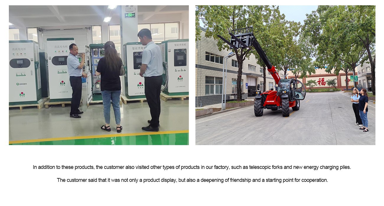 Singapore Customers Visit Shandong Vanse Machinery 6 high-quality intelligent construction equipment
