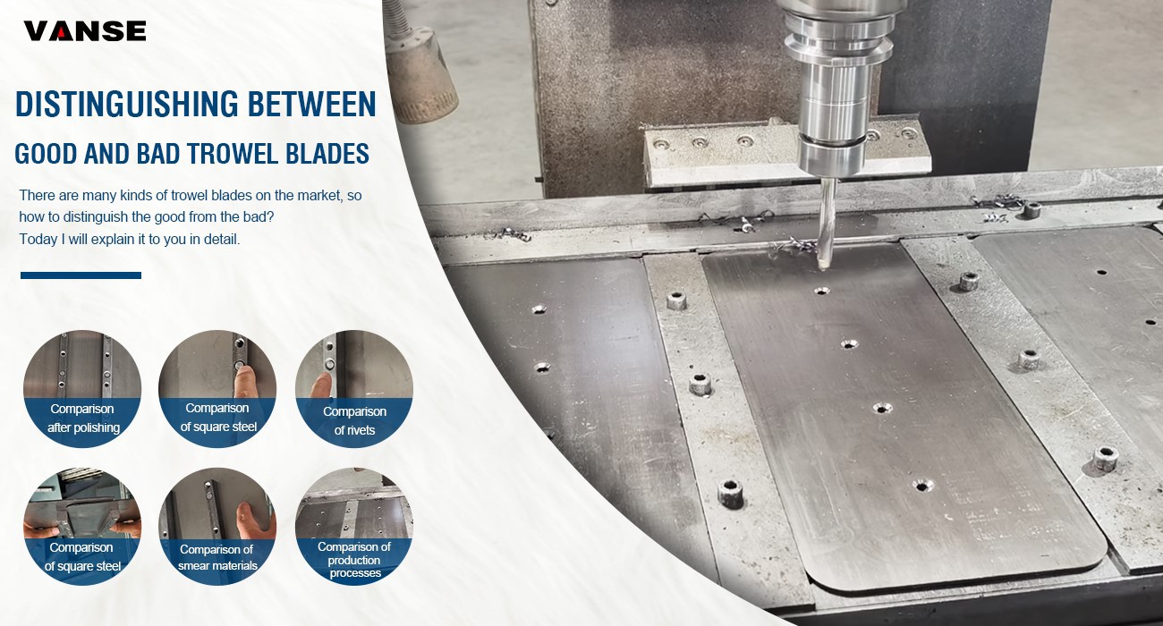 How To Tell The Difference Between Good Trowel Blades And Bad 1 good trowel blade and a bad one