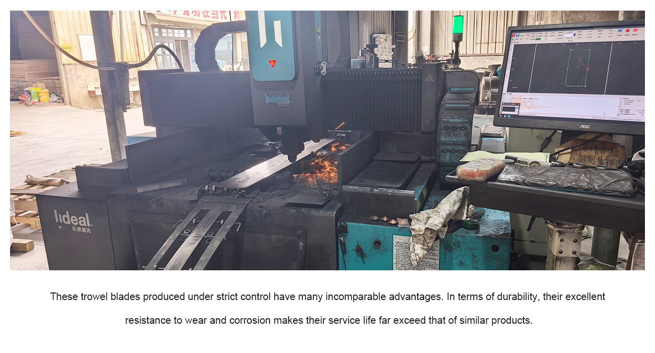Professional Trowel Blades Production Line 5 professional power trowel manufacturer