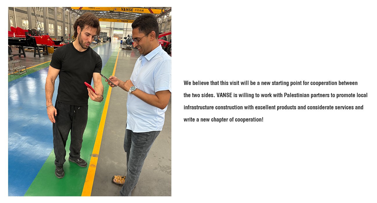 Welcomes Palestinian Customers 2 concrete laser leveling machines