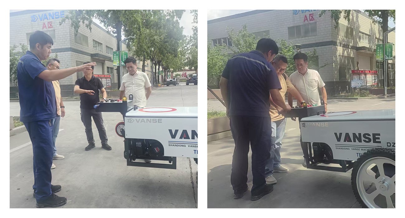 Malaysian Customers Visit Shandong Vanse Machinery 5 Looking Forward to Future Cooperation