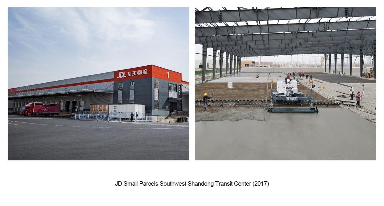 JD Small Parcels Southwest Shandong Transit Center
