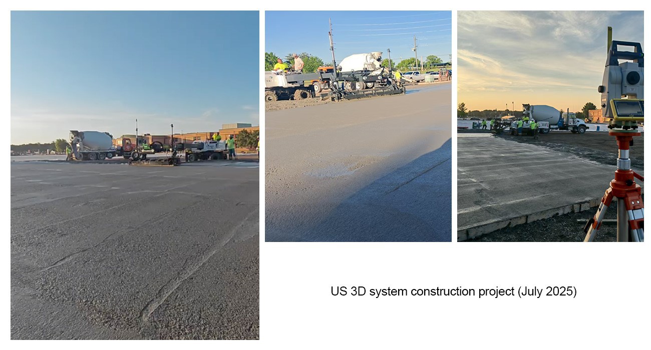 US 3D system construction project