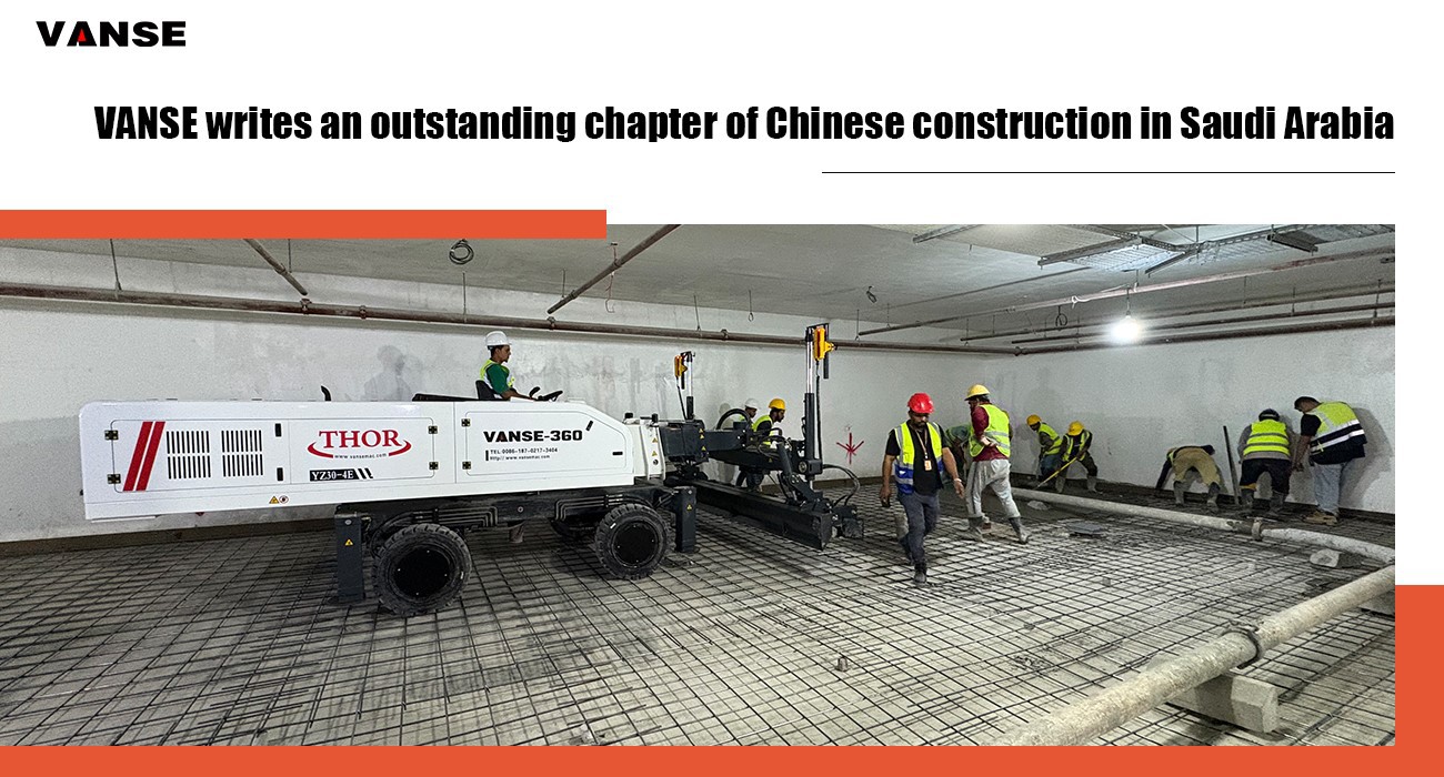 Shandong Vanse Machinery Goes Deep Into The Construction Site in Saudi Arabia 1 Shandong Vanse Machinery Stop at the Saudi Arabia construction site to explore the performance of YZ30-4E and learn from the construction wisdom of the region