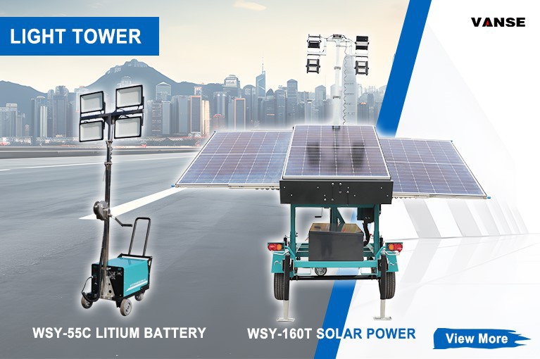 Shandong Vanse Machinery Goes Deep Into The Construction Site in Saudi Arabia 8 LIGHT TOWER