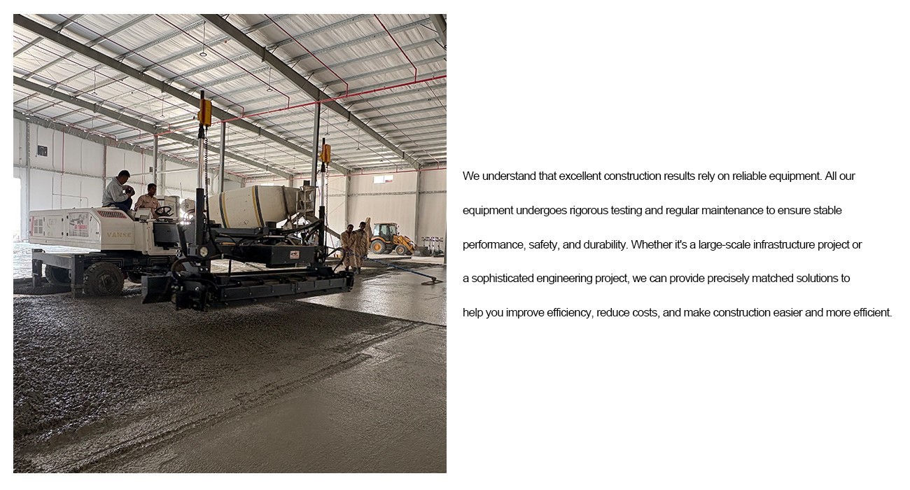 Strong Business Results in Saudi Arabia 2 YZ30-4E Boom Type Concrete Laser Leveling Machine