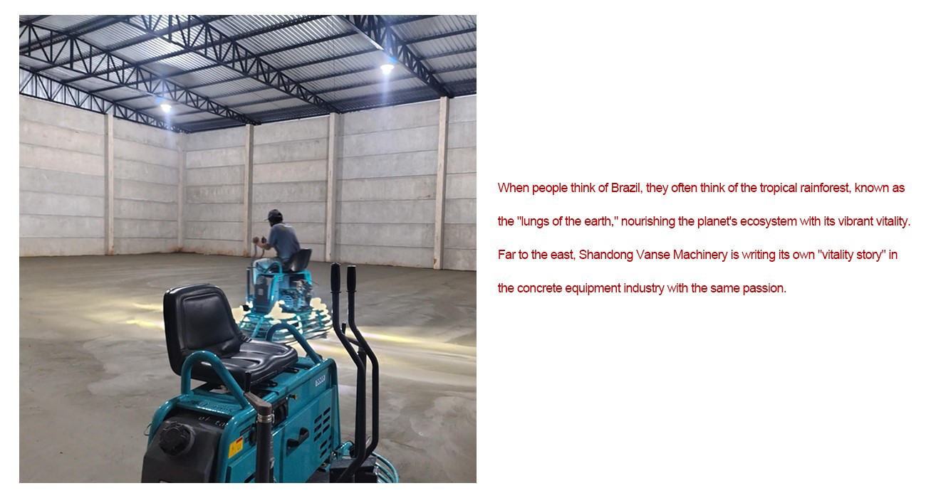 Deeply Cultivating The Brazilian Market And Earning Praise 2 VS836 POWER trowel