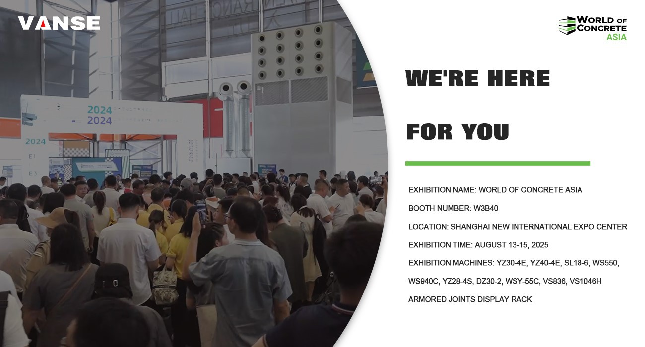 At The WORLD OF CONCRETE ASIA Exhibition in Shanghai 1 Join us at the WORLD OF CONCRETE ASIA exhibition in Shanghai