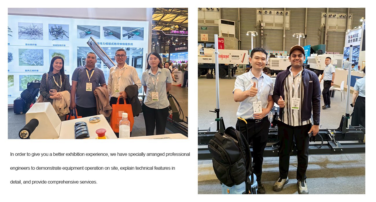 WORLD OF CONCRETE ASIA 5 power trowels