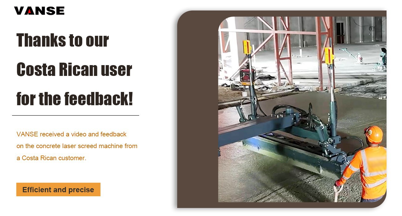 Costa Rican Customer Construction Feedback 1 Vanse Machinery Receives Customer-First Construction Feedback from a Costa Rican Customer Demonstrating Customer-First Vision with High-Quality Equipment