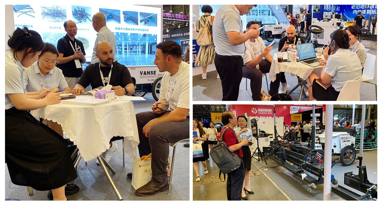The 2025 World Of Concrete Asia Concluded 5 Power Trowel VS424 VS436 VS836 VS836H VS1046 VS1046H