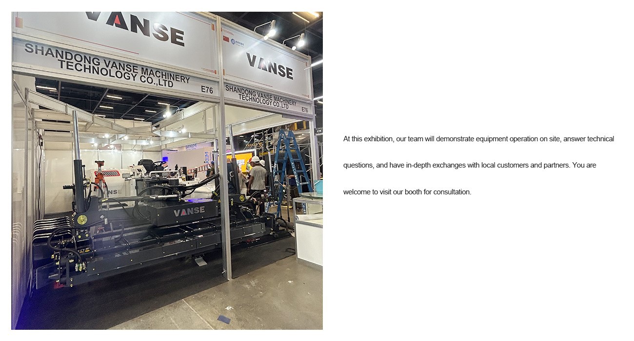 CONCRETE SHOW 2025 in Brazil, We Sincerely Invite You To Visit Us At Booth E76 2 YZ30-4E Boom Type Concrete Laser Leveling Machine