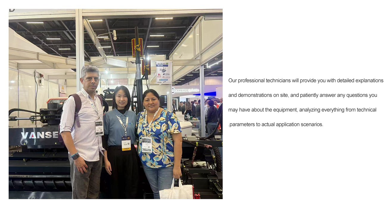 Successful First Day At The Brazil Concrete Show 5 BL360 concrete distributor