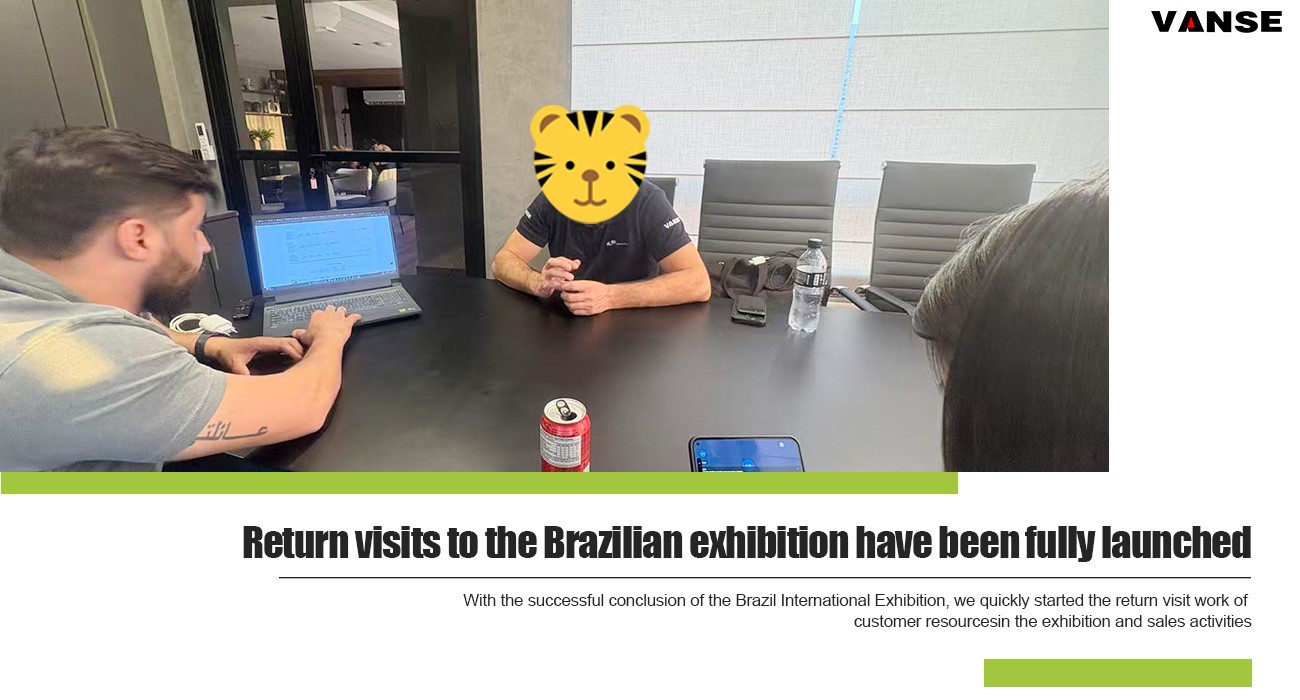 Brazil Customer Visit Trip 1 Shandong Vanse Machinery is deepening its presence in the Brazilian market deepening cooperation in the South American market