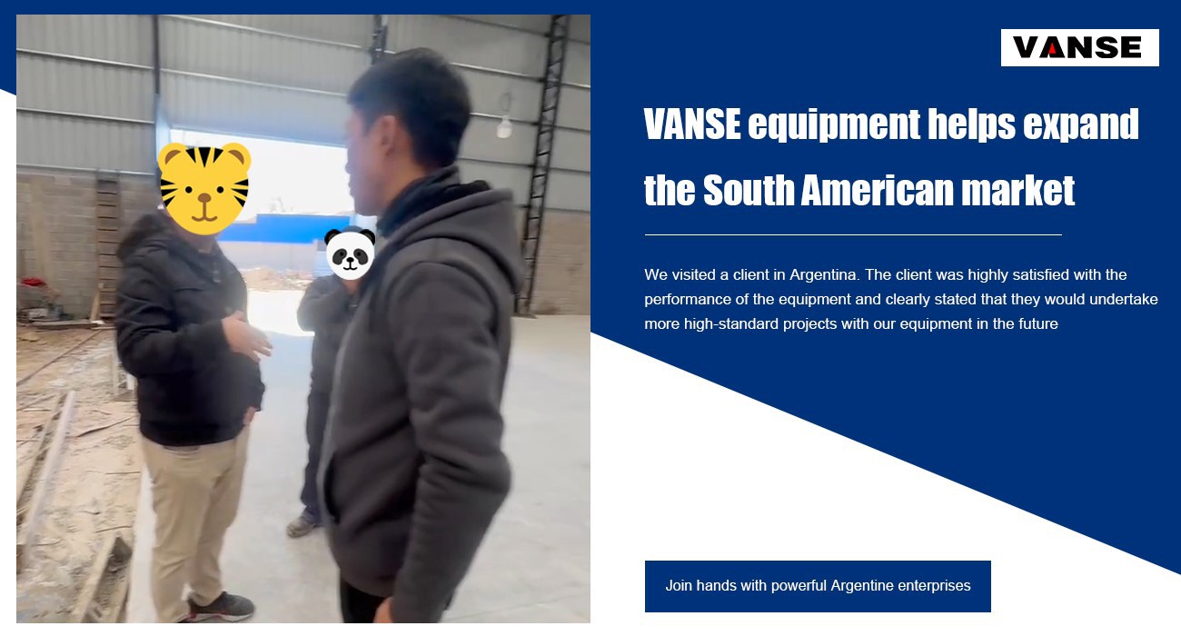 The Trip To Argentina Ends, And Vans Machinery Chile Service Starts A New Journey 1 The trip to Argentina ends