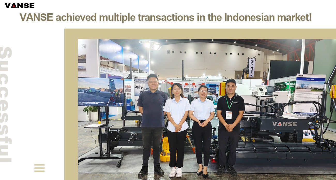 CONCRETE SHOW SOUTH EAST ASIA in Indonesia Concluded Successfully 1 Shandong Vanse Machinerys CONCRETE SHOW SOUTH EAST ASIA 2025 in Indonesia concluded successfully achieving fruitful results and receiving high recognition from customers