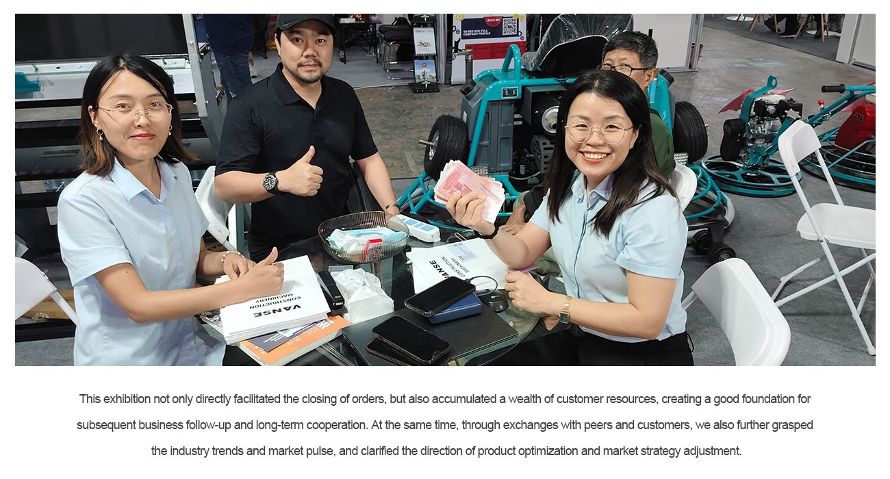 CONCRETE SHOW SOUTH EAST ASIA in Indonesia Concluded Successfully 3 POWER TROWEL