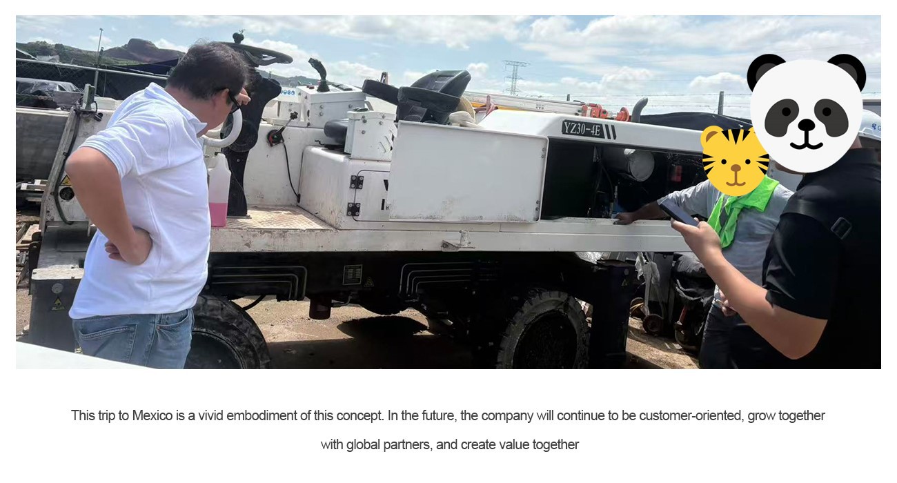 Vanse And Its Mexican Agent Conduct Customer Return Visits 5 Power Trowel VS424 VS436 VS836 VS836H VS1046 VS1046H
