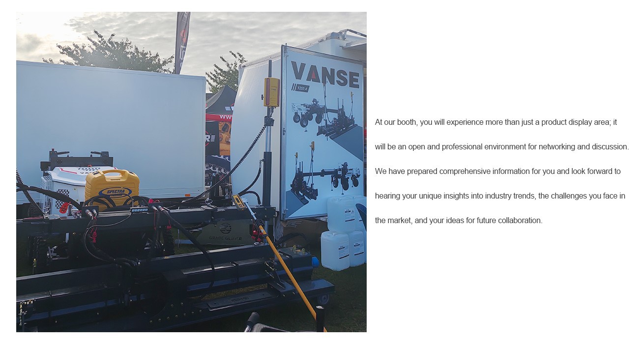 Vanse Machinery Debuts At UK Exhibition 2 YZ30-4E Boom Type Concrete Laser Leveling Machine