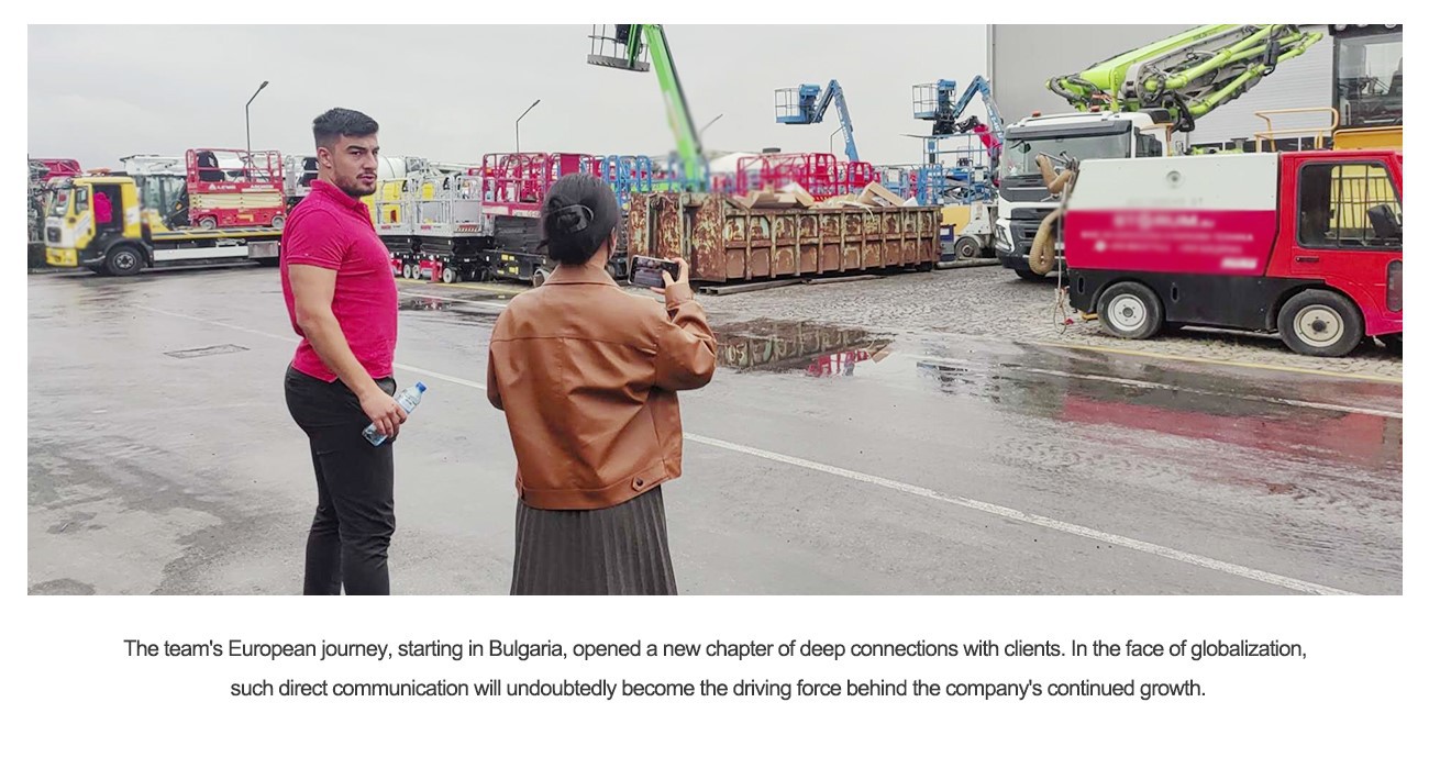 The Negotiation With The Bulgarian Clients Was A Complete Success 5 DZ30-2 Walk-Behind Concrete Laser Leveling Machine