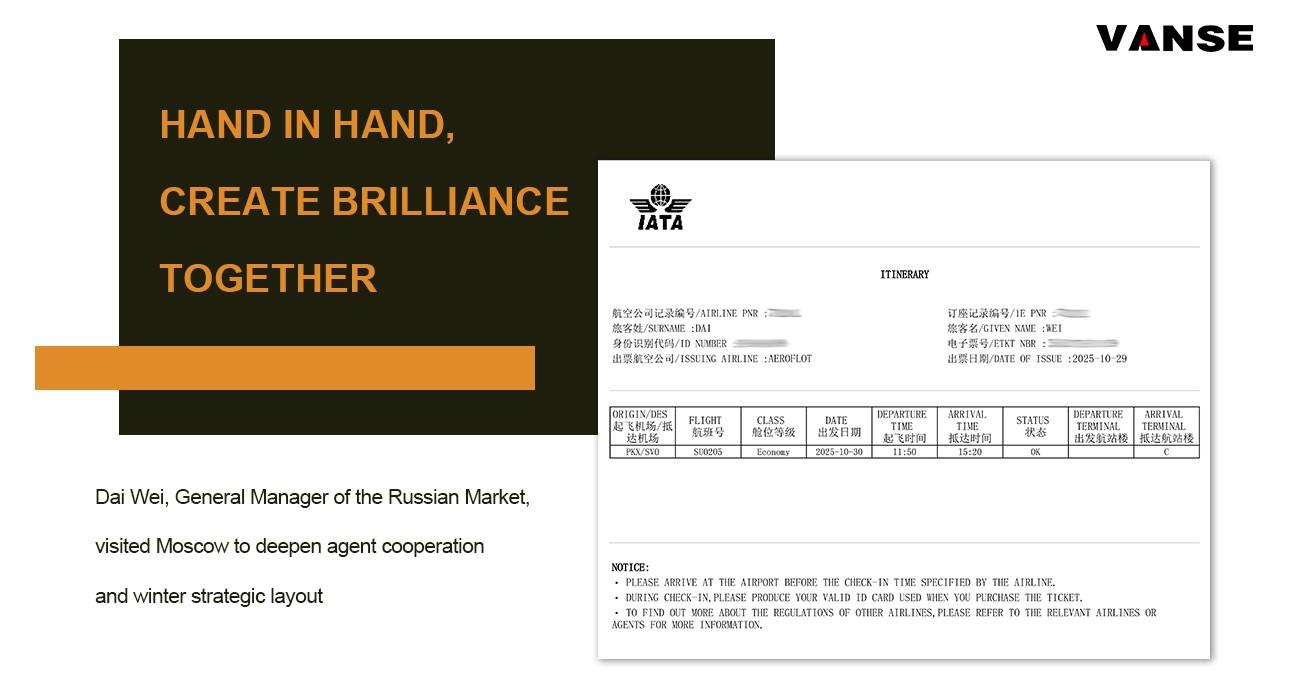 The Marketing Manager Of Shandong Vanse Machinery Technology Co., Ltd. Went To Russia 1 The marketing manager of Shandong Vanse Machinery Technology Co., Ltd. went to Russia