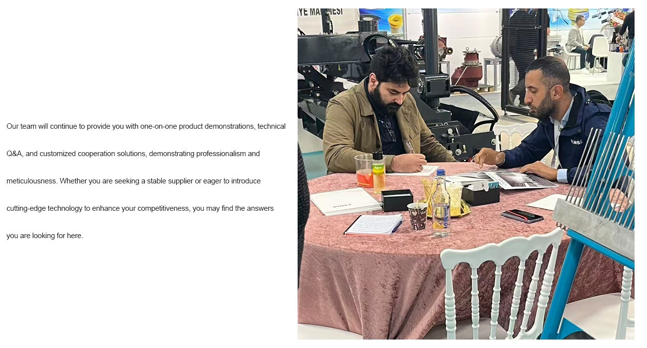 Vanse Made Its Appearance At BETON 2025 in Turkey 3 Concrete Leveling Machine