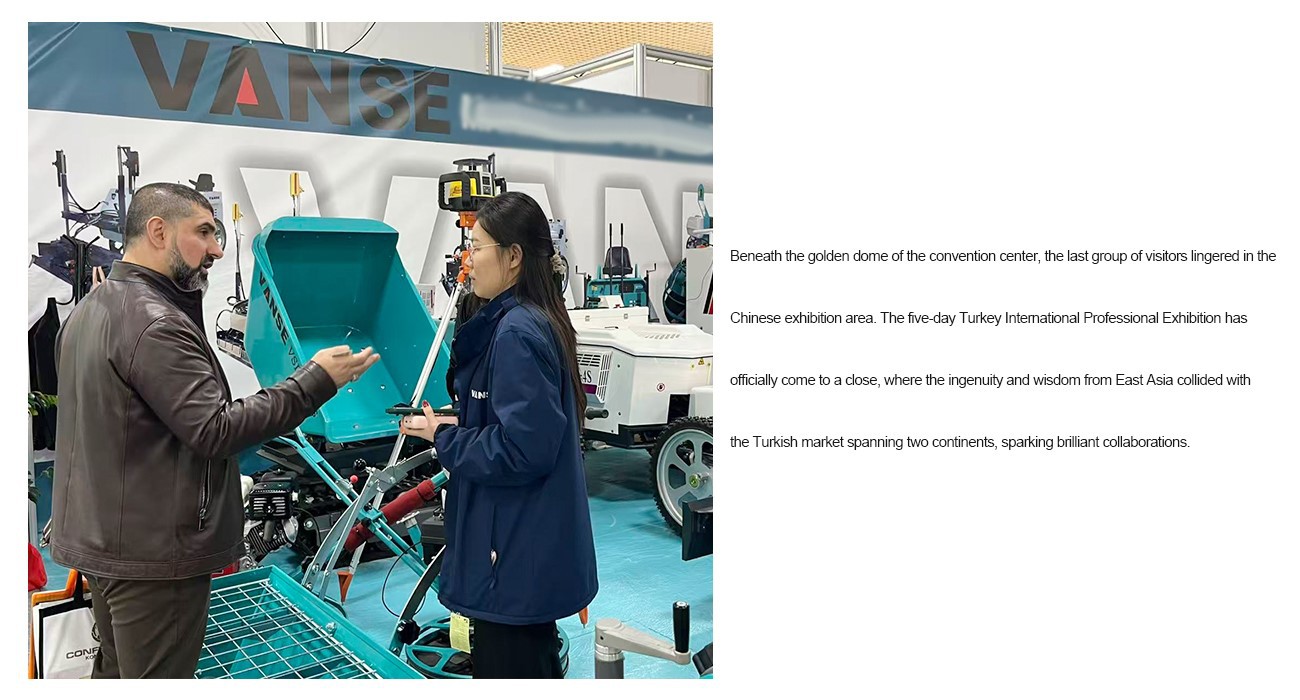 Beton 2025 Exhibition in Turkey Came To A Successful Conclusion 2 Laser Guided Concrete Screed