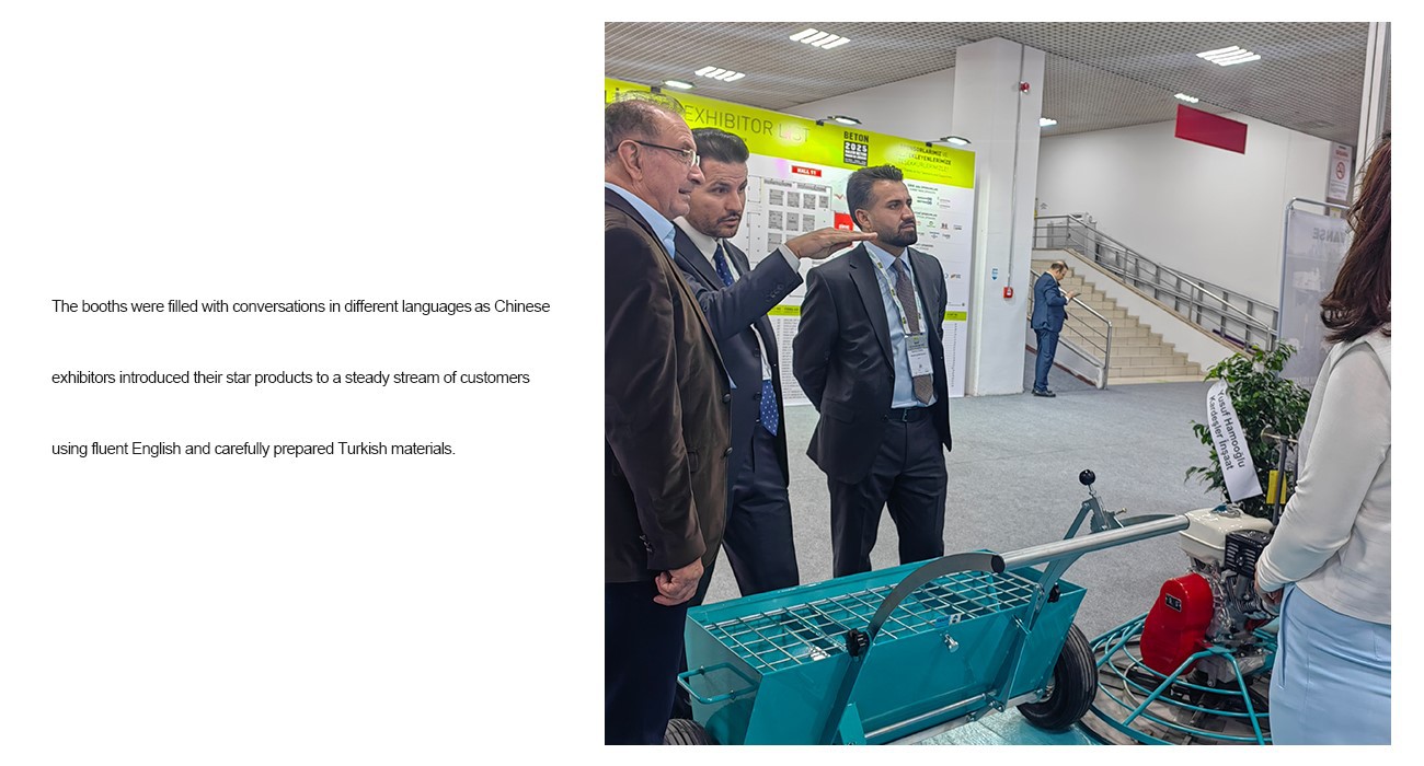 Beton 2025 Exhibition in Turkey Came To A Successful Conclusion 3 Concrete Laser Screed