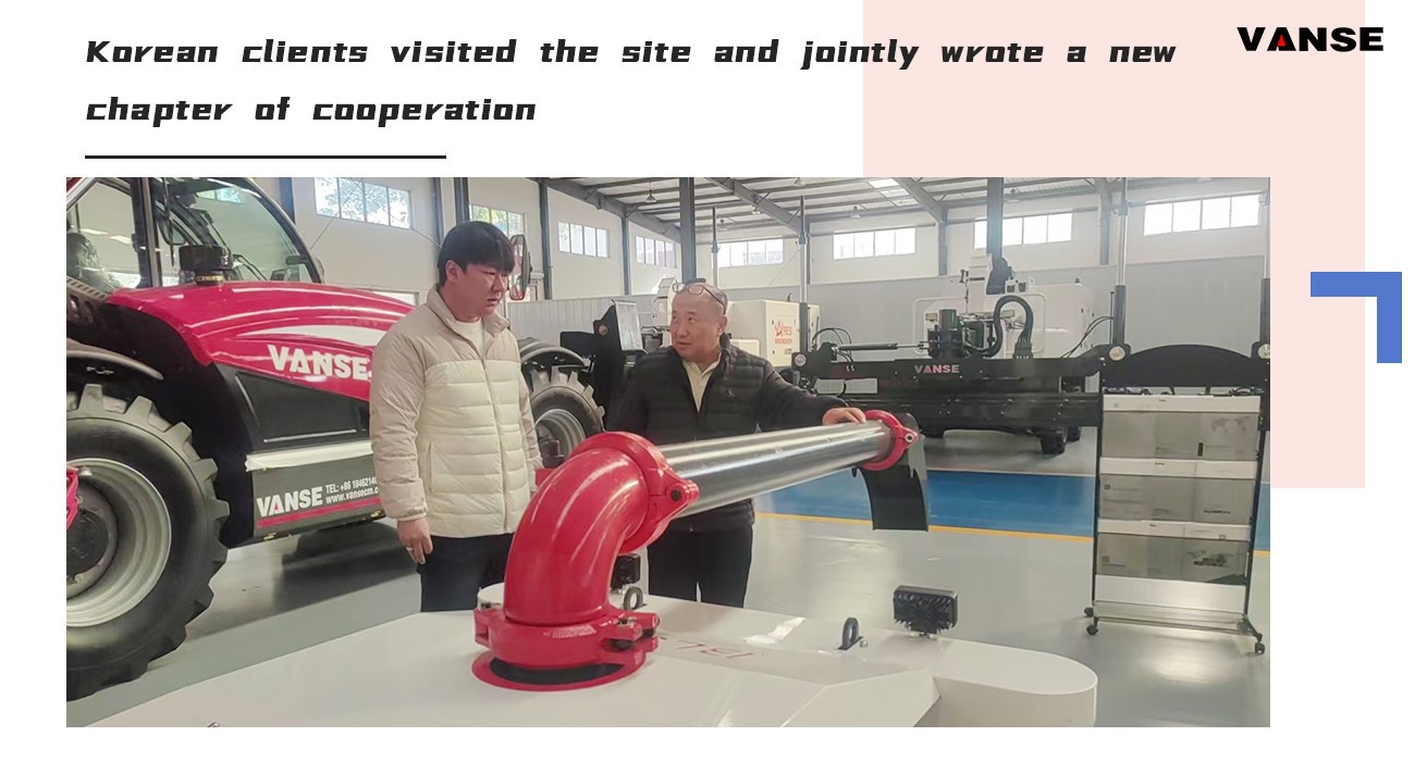 Korean Customers Visited Shandong Vanse Machinery For Inspection And Exchange 1 Korean customers visited Shandong Vanse Machinery for inspection and exchange