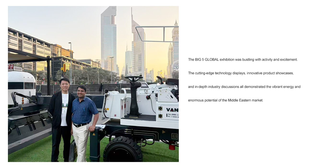 Shandong Vanse Machinery Made A Brilliant Appearance At BIG 5 GLOBAL in Dubai. 2 news-1300-700