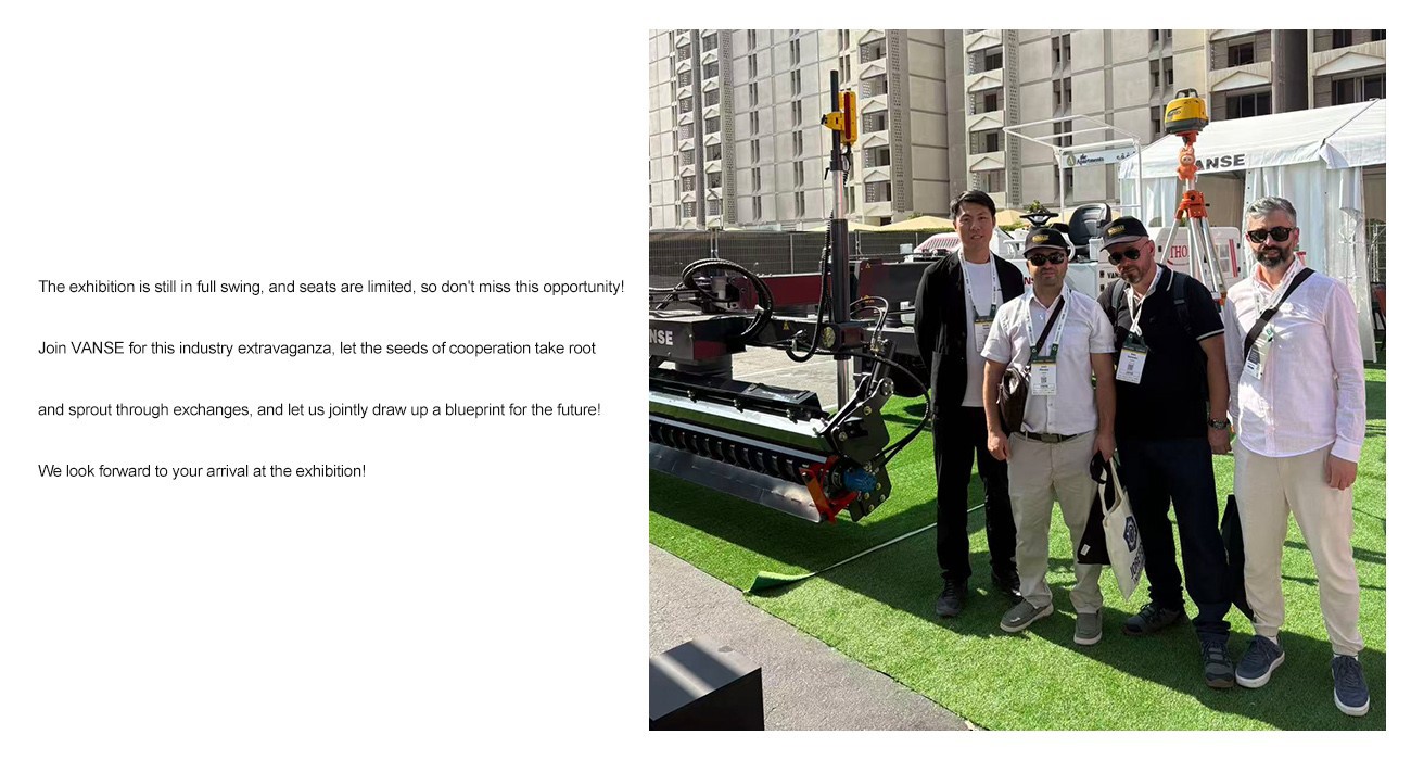 Shandong Vanse Machinery Made A Brilliant Appearance At BIG 5 GLOBAL in Dubai. 4 3