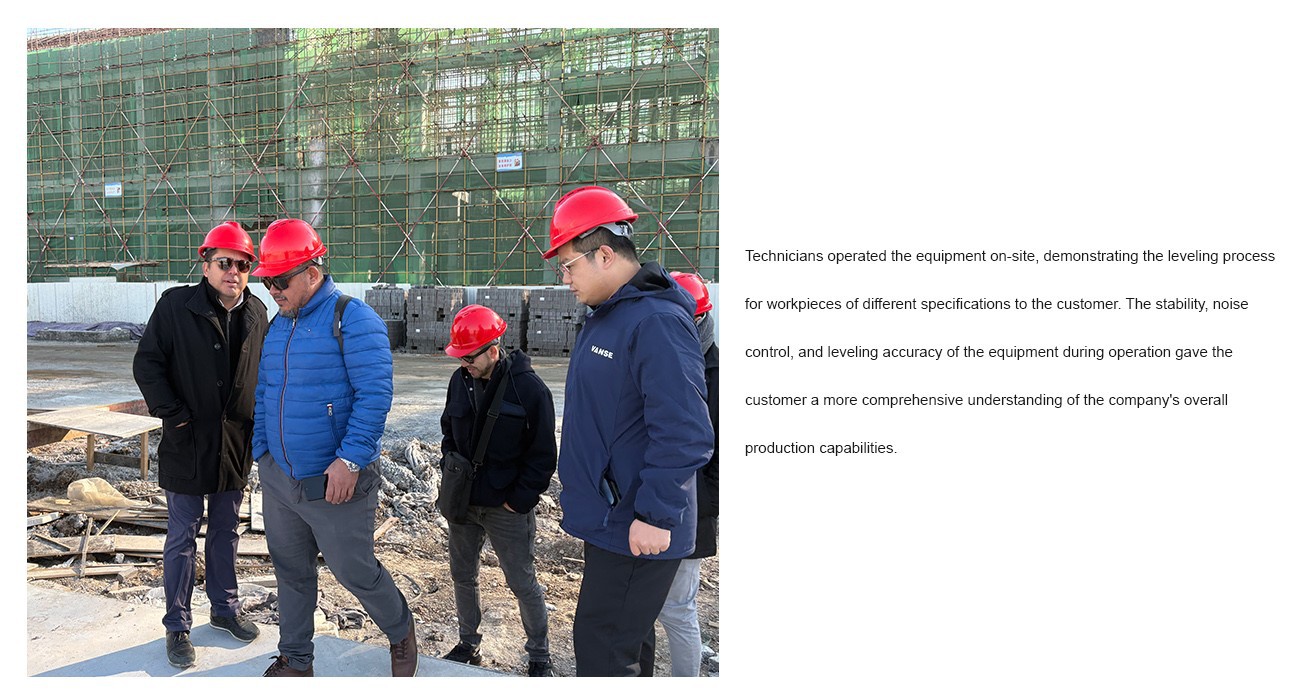 Vanse Is Delighted To Welcome A Client From Costa Rica For A Thorough Inspection 5 High Efficiency Concrete Laser Screed