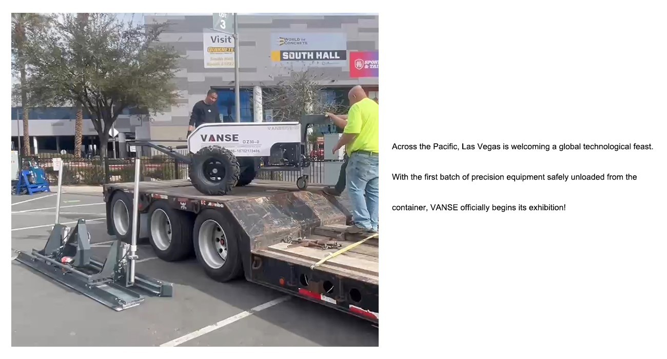 2026 World Of Concrete in Las Vegas, USA 2 Laser Screed Machine