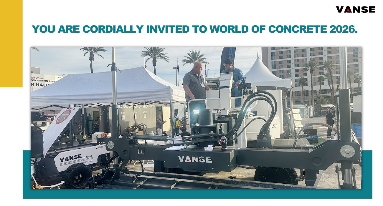 Day 2 Of The 2026 World Of Concrete 1 Live Coverage | Day 2 of the 2026 World of Concrete (WOC): Vanse Machinery's Booth is Packed with Visitors, Showcasing its Intelligent Manufacturing Strength in Las Vegas