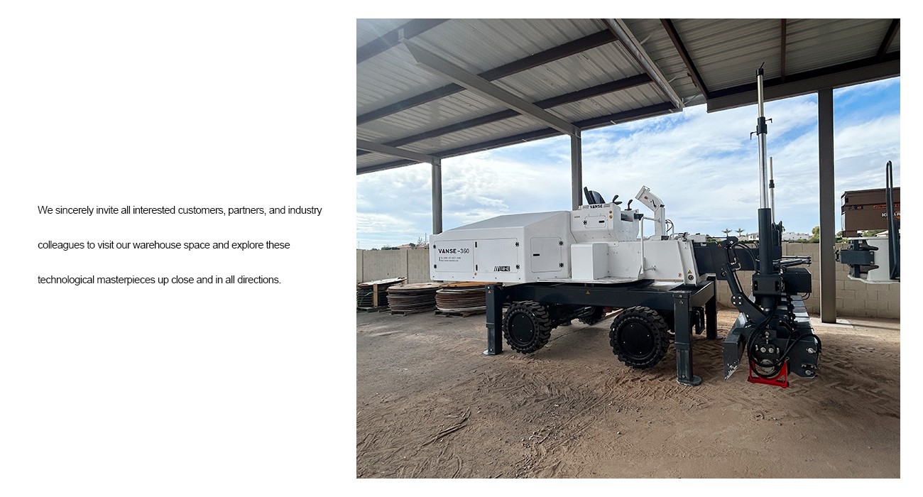 Vanse Machinery's US Warehouse Officially Prepares Stock 3 2