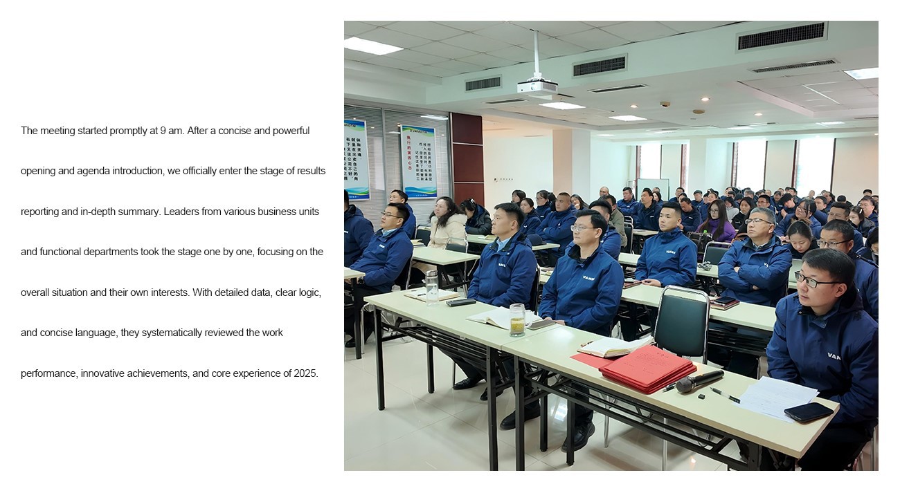 Vanse Group's 2025 Annual Summary And 2026 Operation And Management Responsibility Agreement Signing Ceremony Successfully Held 3 laser leveling machine for concrete floor