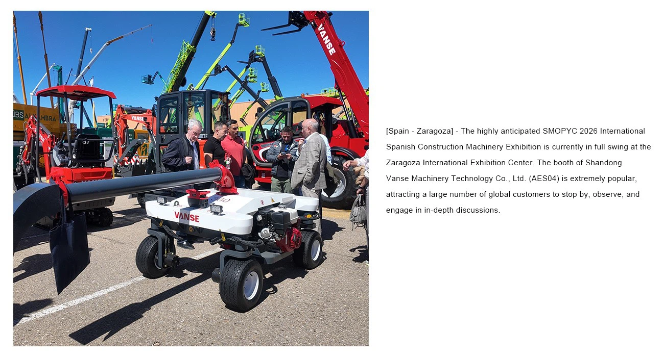 SMOPYC 2026 Exhibition in Spain Is in Full Swing Now 2 Concrete Laser Screed