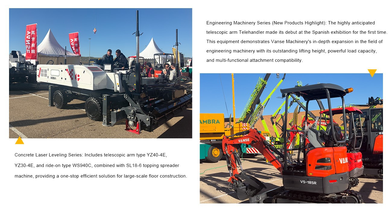 SMOPYC 2026 Exhibition in Spain Is in Full Swing Now 5 Laser Guided Concrete Screed