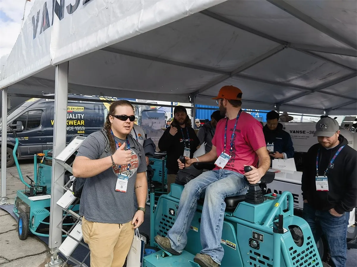 At the las vegas exhibition, we are on-site--shandong vanse 2 news-1201-900
