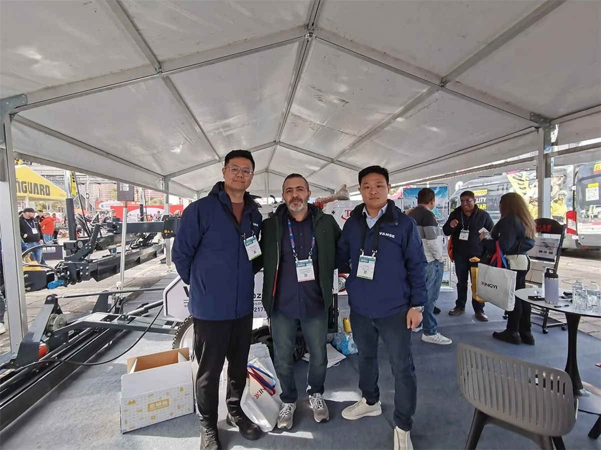 At the las vegas exhibition, we are on-site--shandong vanse 4 news-1201-900