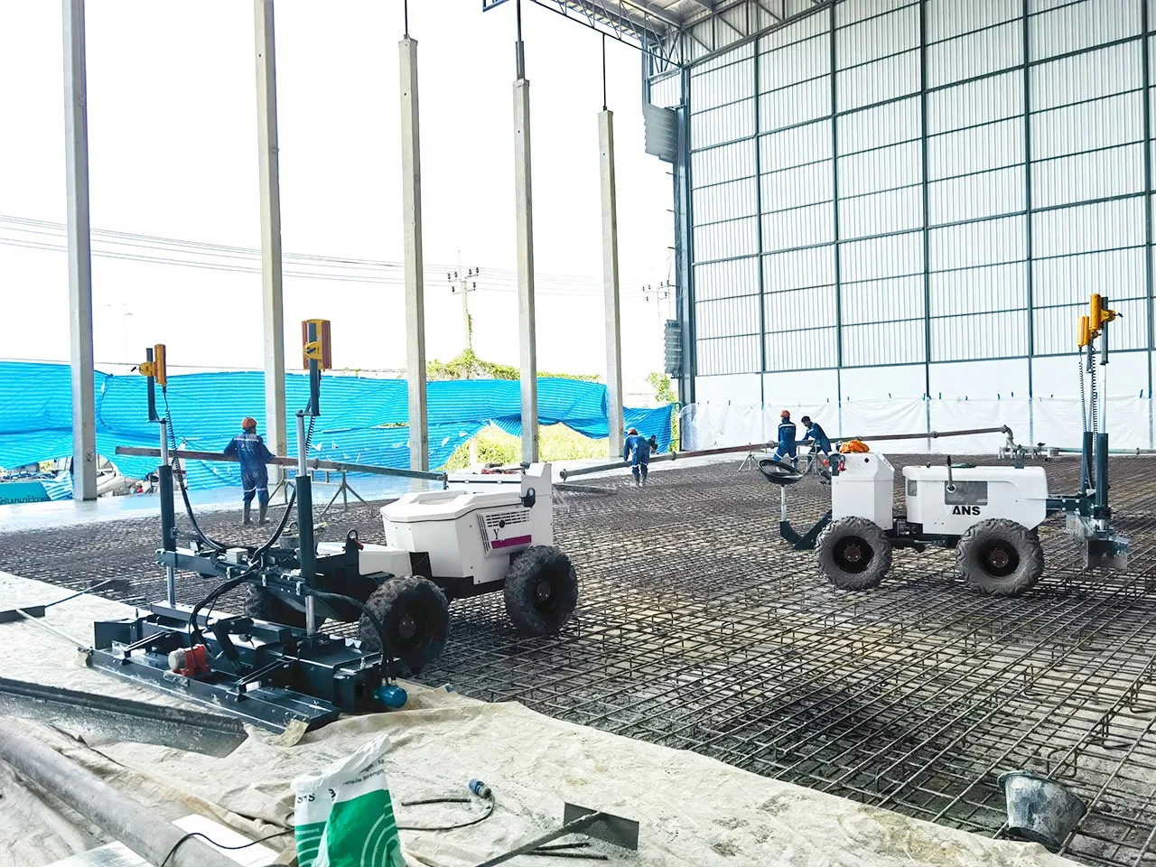 Vanse Machinery Laser Leveling Machine Is Starting Construction in Thailand 2 04