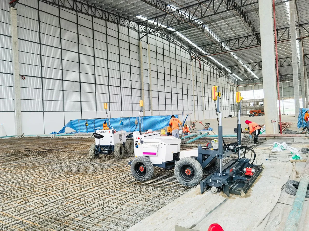 Vanse Machinery Laser Leveling Machine Is Starting Construction in Thailand 5 05