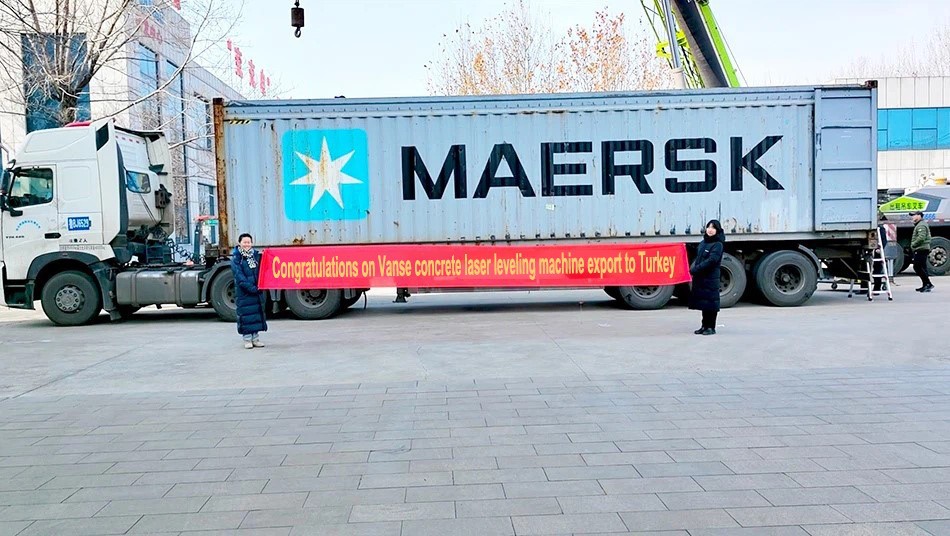 Congratulations On Vanse Laser Leveling Export To Turkey 2 news-950-536