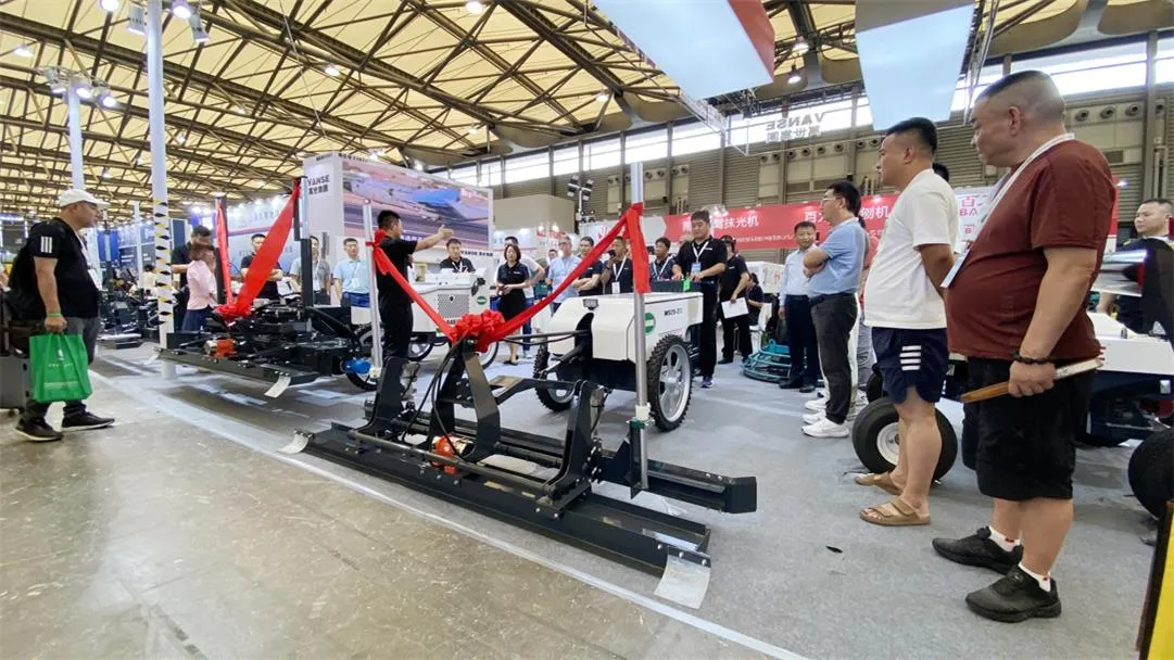 Green And Environmental Protection, Healthy Construction-VANSE Laser Leveling Machine Shines At The Asian Concrete World Expo 3 news-1081-608