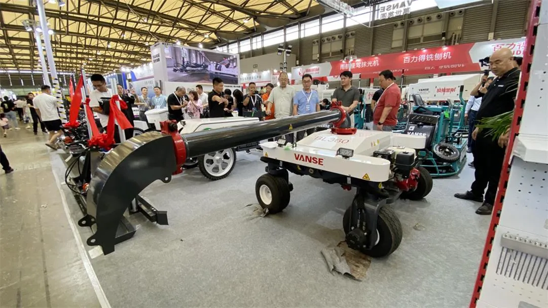 Green And Environmental Protection, Healthy Construction-VANSE Laser Leveling Machine Shines At The Asian Concrete World Expo 4 news-1081-608