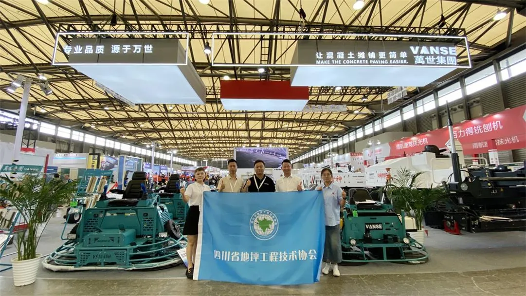 Green And Environmental Protection, Healthy Construction-VANSE Laser Leveling Machine Shines At The Asian Concrete World Expo 5 news-1081-608
